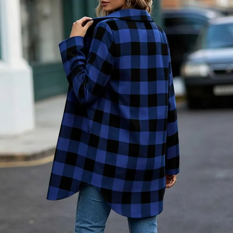 Generic Long Sleeve Shirts A002-dark Blue – product photo 5 of 5