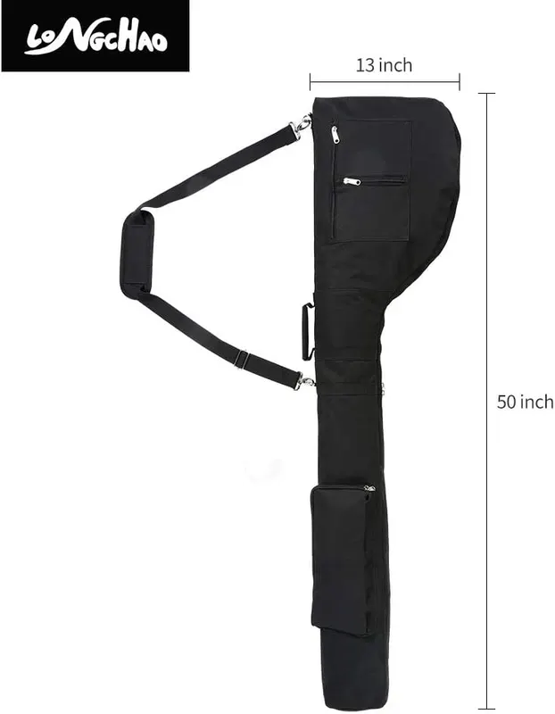 LONGCHAO Small Golf Bag – Golf Bag - Improved pads shoulderstraps that do