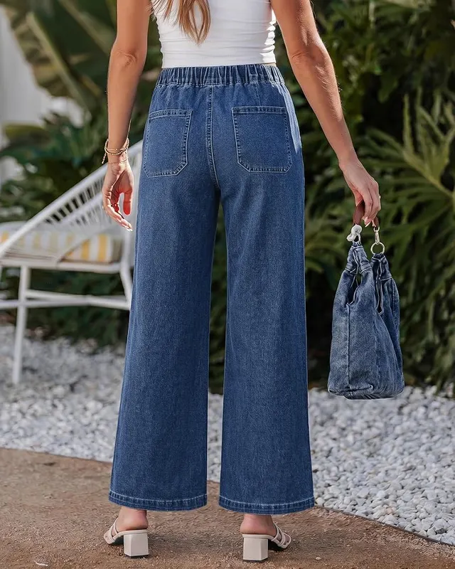 LookbookStore Wide Leg Jeans – High-waisted wide leg jeans