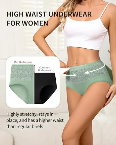 Losiee Cotton Underwear – Soft double-layer waistband
