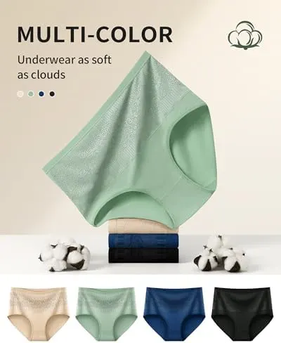 Losiee Cotton Underwear – Double-layer crotch panel