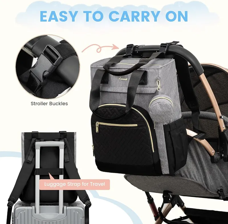 LOVEVOOK Diaper Bag Backpack – Large diaper bag backpack