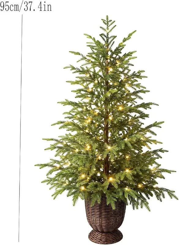 Lovskoo Prelit Christmas Tree – 2 foot prelit Christmas tree