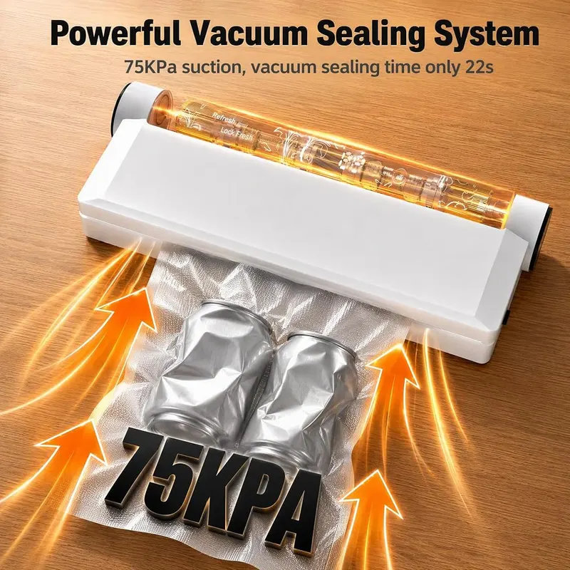 LSA Apparel Compact Vacuum Sealer – Food Freshness Preservation