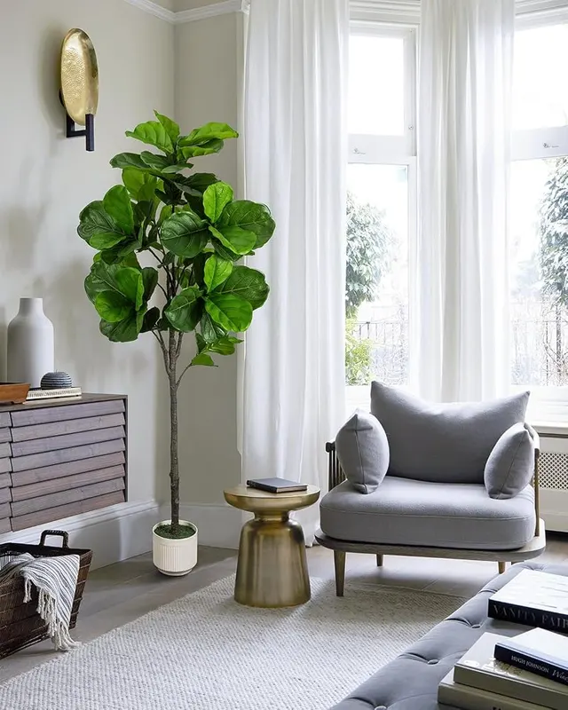 LuceAlberi 6FT Artificial Fiddle Leaf Fig Tree – product photo 8 of 8