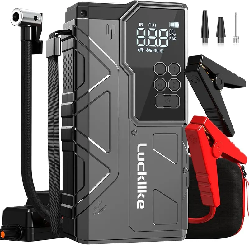 Lucklike 8000A Jump Starter in Dark gray