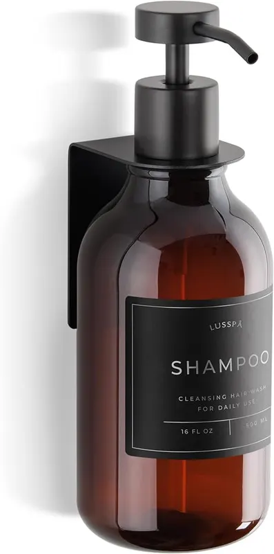 LUSSPA Shower Shampoo Dispenser Wall Mounted