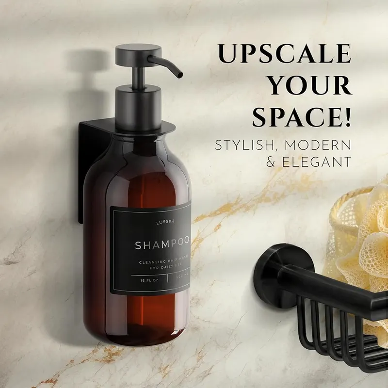 LUSSPA Shower Shampoo Dispenser Wall Mounted – product photo 2 of 6