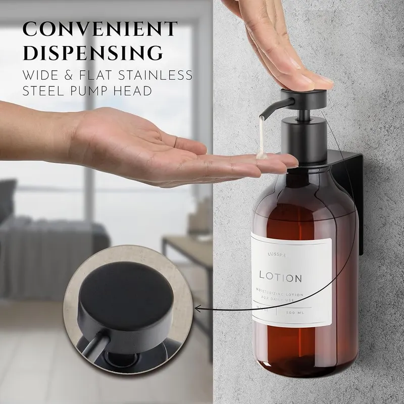 LUSSPA Shower Shampoo Dispenser Wall Mounted – product photo 3 of 6