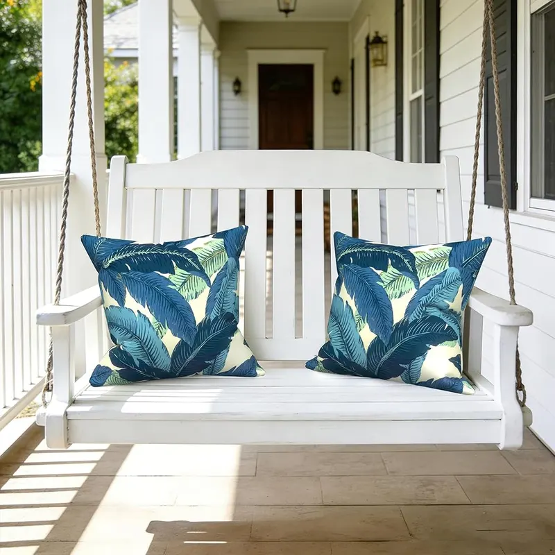 LVTXIII Outdoor Throw Pillows – Easy Care with Hidden Zipper - Equipped