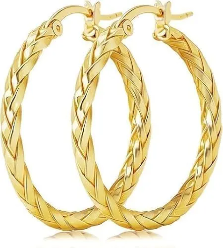 LYYHMAY 14K Gold Earrings