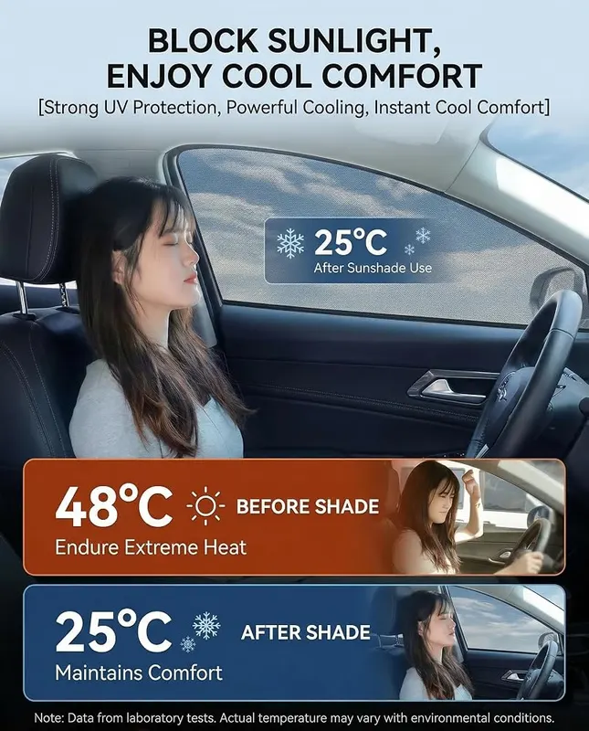 LZYYQX Windshield Sun Shade – product photo 7 of 8