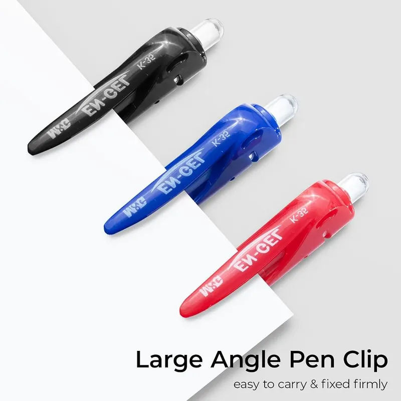 M&G 30 Pcs Retractable Gel Pens – Quick-dry ink for fast writing