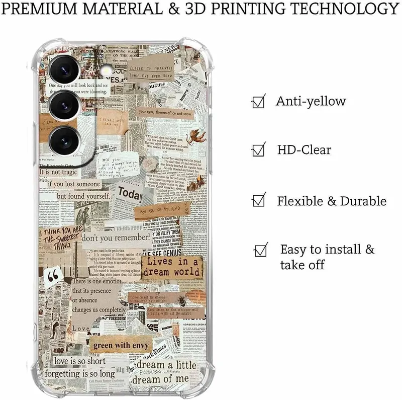 malegaon Old Newspaper Collage Case – product photo 4 of 5