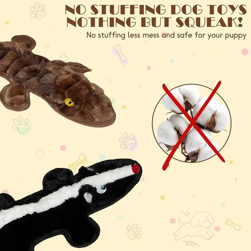 MAOOOOB No Stuffing Dog Squeak Toys – product photo 3 of 7