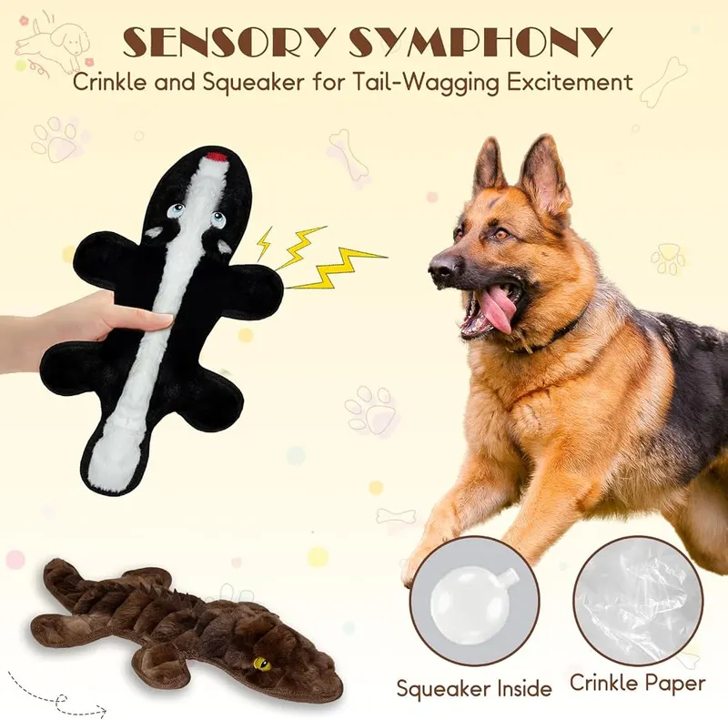 MAOOOOB No Stuffing Dog Squeak Toys – product photo 5 of 7