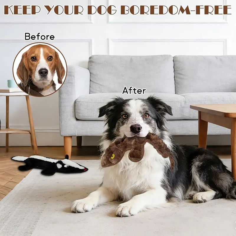 MAOOOOB No Stuffing Dog Squeak Toys – product photo 6 of 7