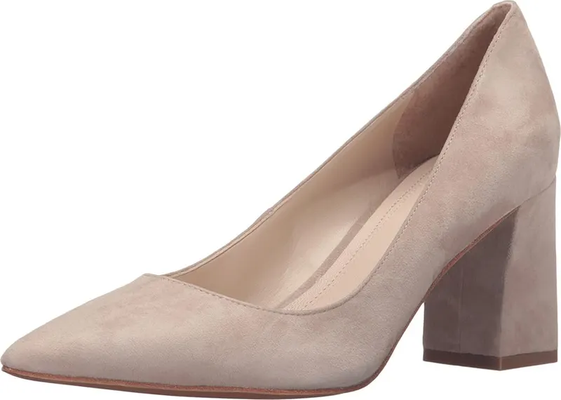 Marc Fisher LTD Zala Pump Medium Natural Suede
