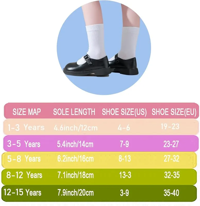Marchare Boys Seamless Crew Socks School 8-12 – product photo 7 of 7