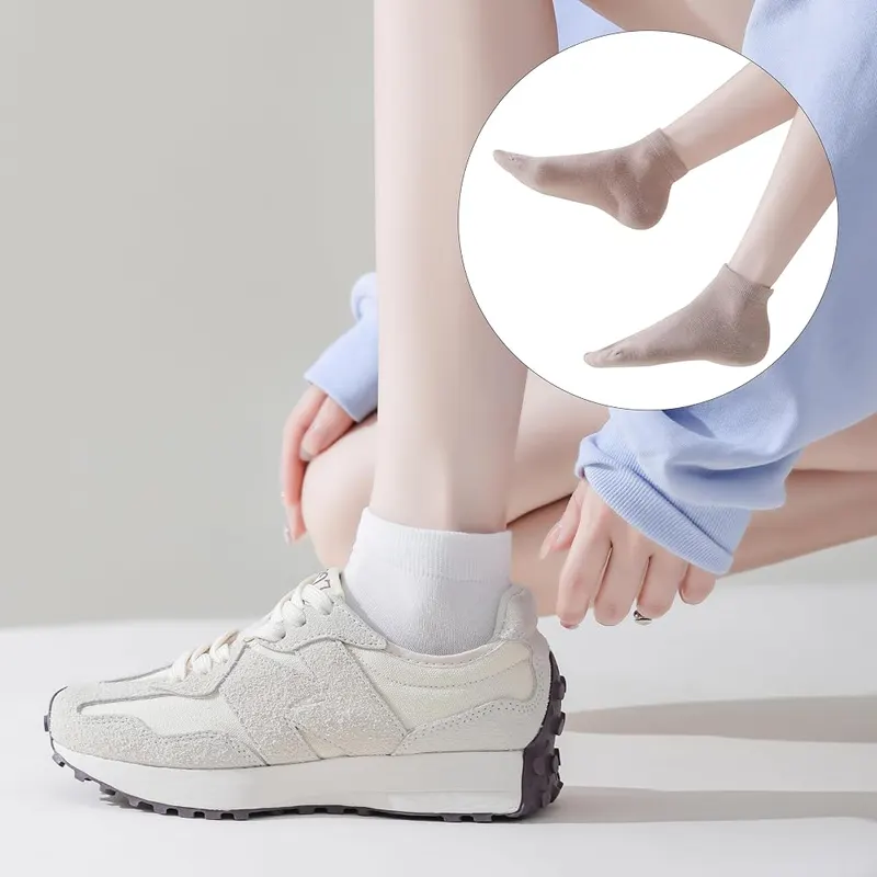 Marchare Womens Ankle Seamless Socks Thin Bamboo – High Quality:57