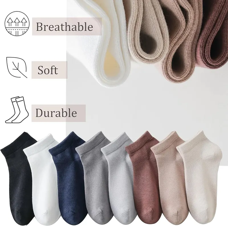 Marchare Womens Ankle Seamless Socks Thin Bamboo – Odour RESISTANT & BREATHABLE