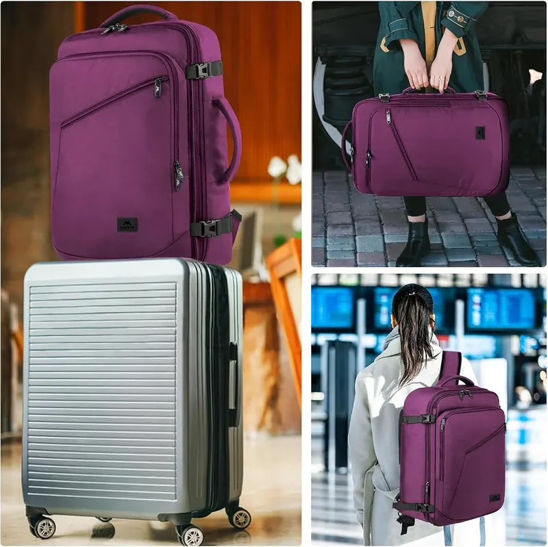 MATEIN Purple Carry on Backpack – product photo 7 of 9