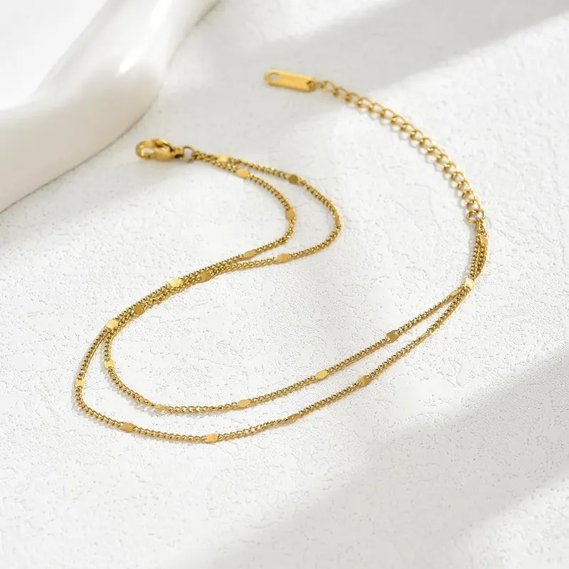 Mauzew Gold Ankle Bracelets – product photo 8 of 8