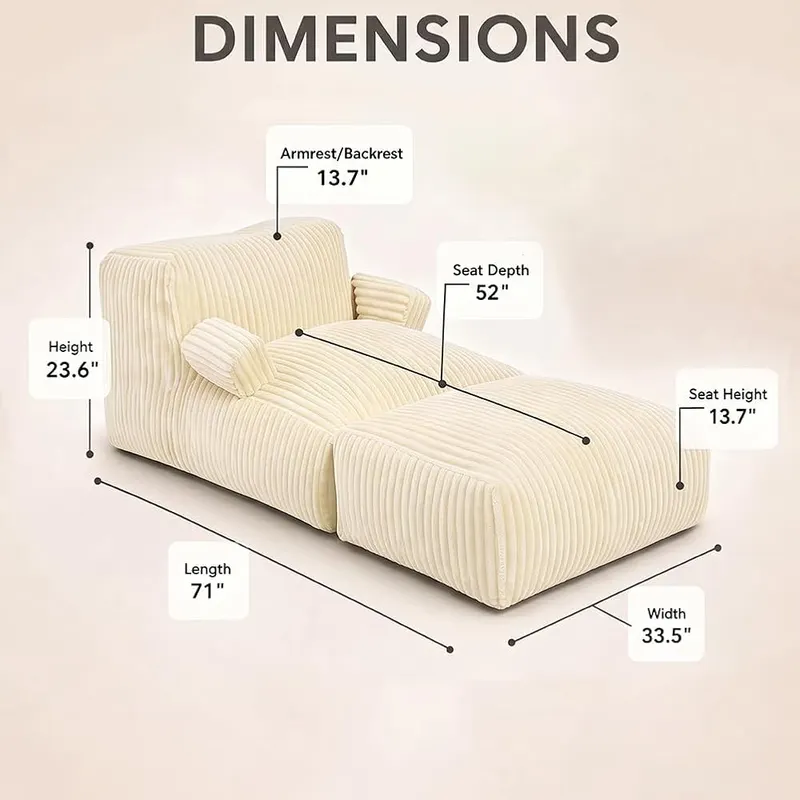 MaxiBean Giant Bean Bag Chair – product photo 2 of 9