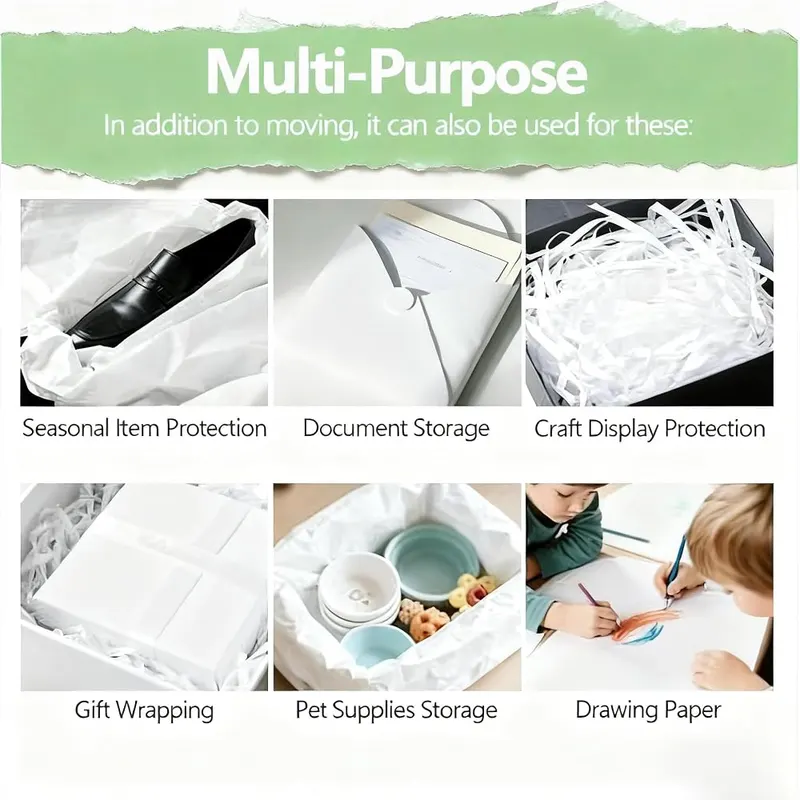 MAXTBEE Packing Paper Sheets – Excellent Water And Oil Absorption