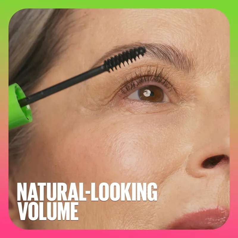 Maybelline Great Lash Washable Mascara Makeup Brownish Black – Build Volume and Definition