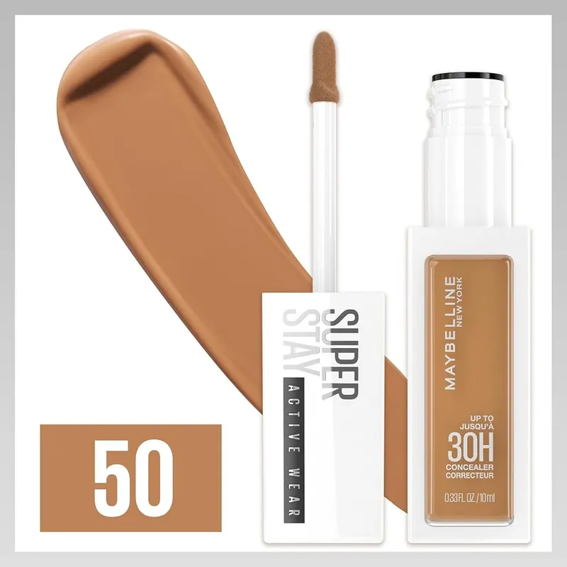 Maybelline Super Stay Liquid Concealer Makeup – Super Stay Active Wear Concealer looks and feels