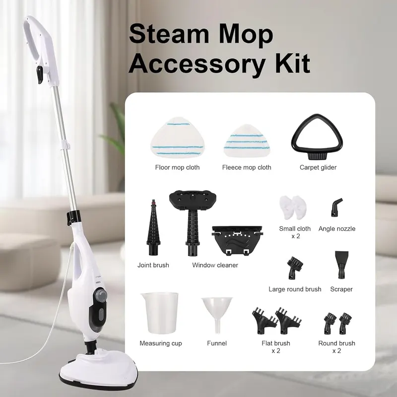 McovaringMee 11-in-1 Steam Mop – product photo 9 of 9