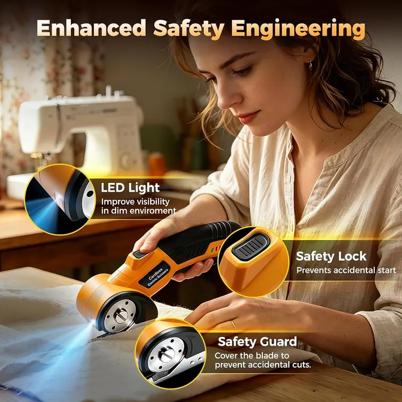 Mdeinu Cordless Cardboard Cutter – Long lasting rechargeable battery