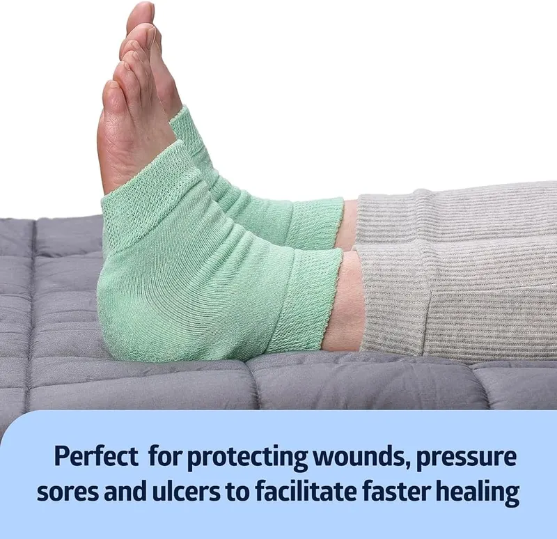 Medline Knit Heel & Elbow Protection – Pull over design for easy application