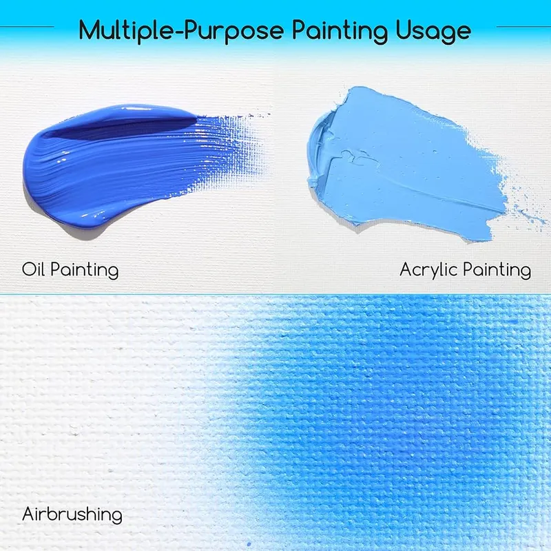 MEEDEN Canvas Boards – Four layers of professional-grade gesso