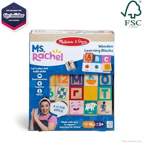 Melissa & Doug Ms. Rachel Letter – product photo 7 of 8