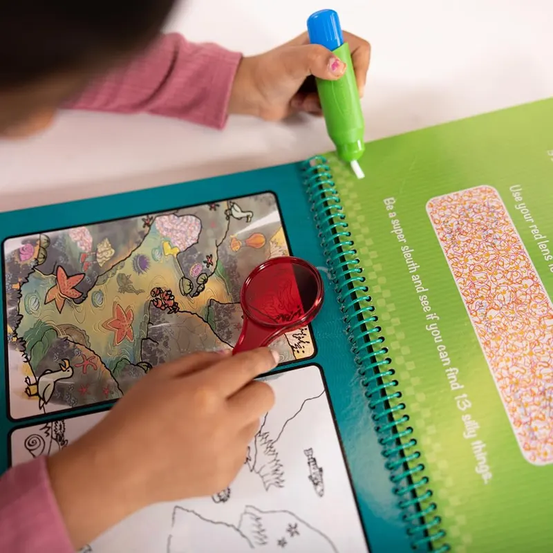 Melissa & Doug On the Go Water Wow! – 8 Reusable White Pages