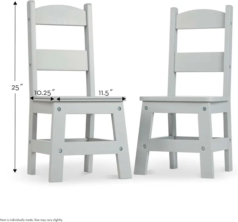 Melissa & Doug Wooden Chairs – product photo 3 of 8