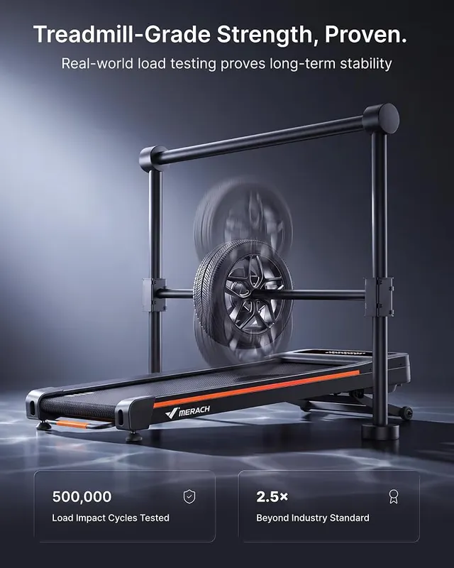 MERACH NovaWalk W50 Walking Pad Treadmill – 3.5HP max brushless motor