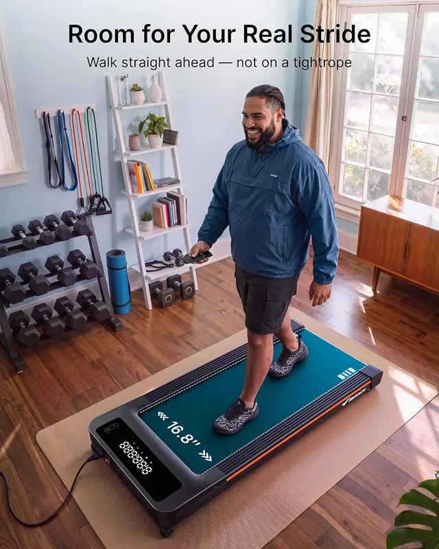 MERACH NovaWalk W50 Walking Pad Treadmill – Smart app and remote control