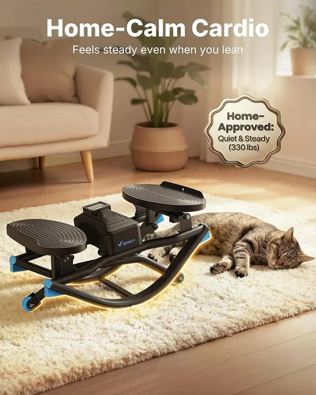 Merach Rocking Steppers – 330-pound maximum user weight