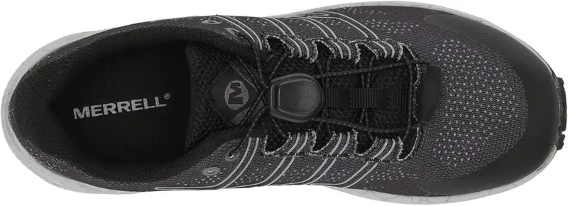 Merrell Unisex Kid’s Moab Flight Low Alternative Black – Lightweight, breathable textile upper
