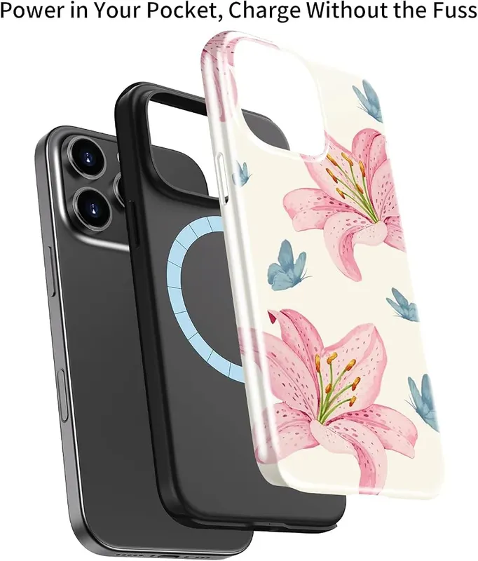 MERRO for iPhone 15 Pro Max Case Y2K – Quick and Easy Installation