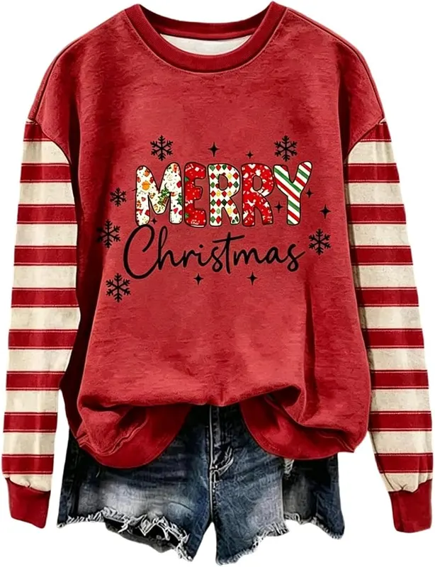 Merry Christmas Sweatshirt – product photo 6 of 6