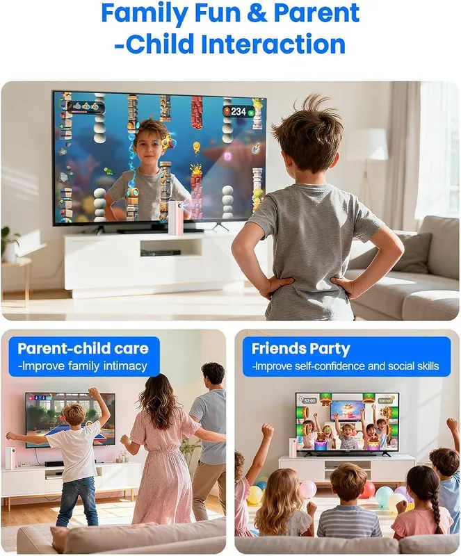 MetFut AR Motion Gaming Console – Features ten puzzle and thinking games