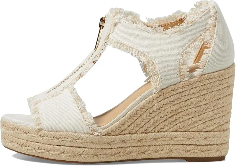 Michael Kors Berkley Mid Wedge Optic White – About the Brand