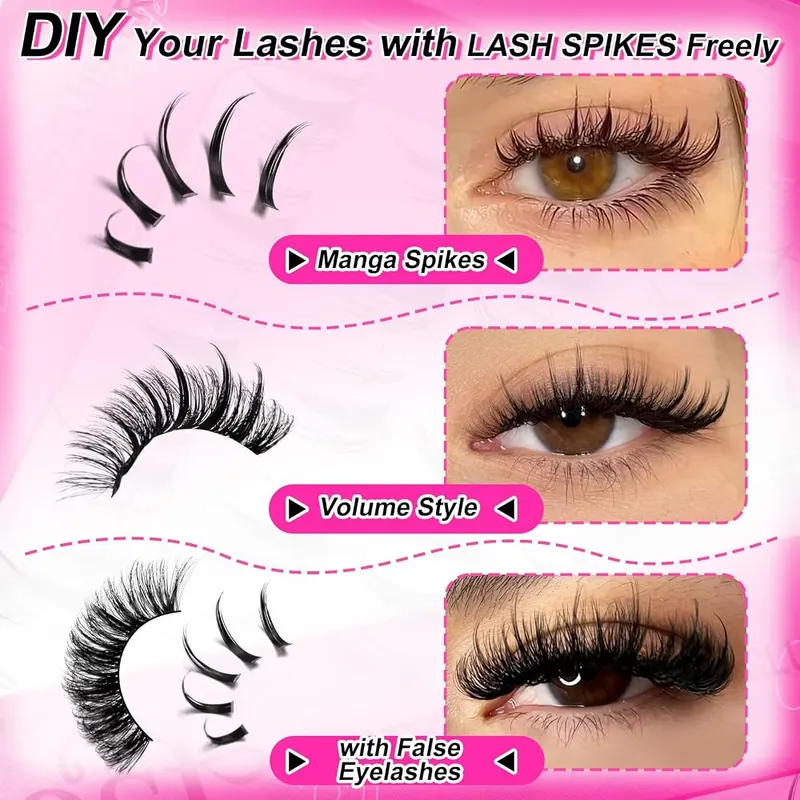 MilyBest Lash Clusters Kit 80D – 80D lash cluster kit