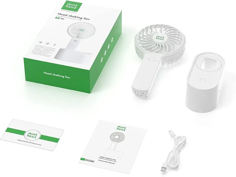 Minthouz Portable Mini Desk Fan – product photo 7 of 7