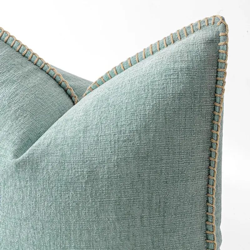 MIULEE Decorative Lumbar Throw Pillow Covers 12×20 – 100% Polyester