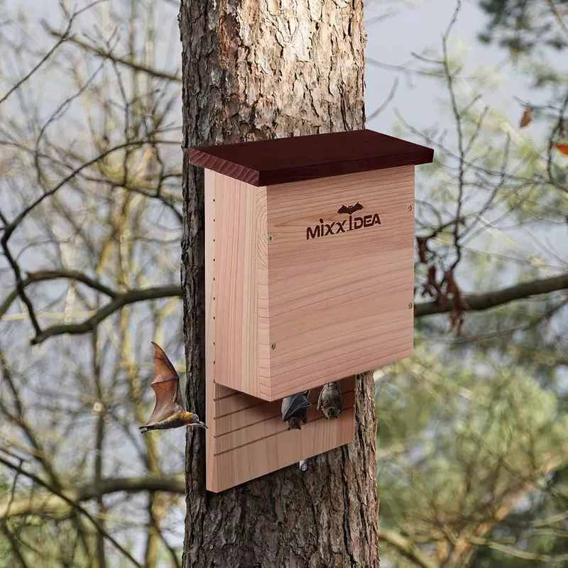 MIXXIDEA Bat House Bat Box Double Chamber – product photo 8 of 9